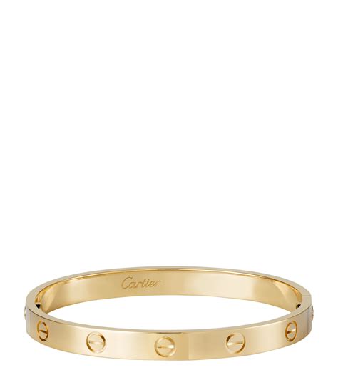 cartier yellow gold love bracelet|cartier gold love bracelet price.